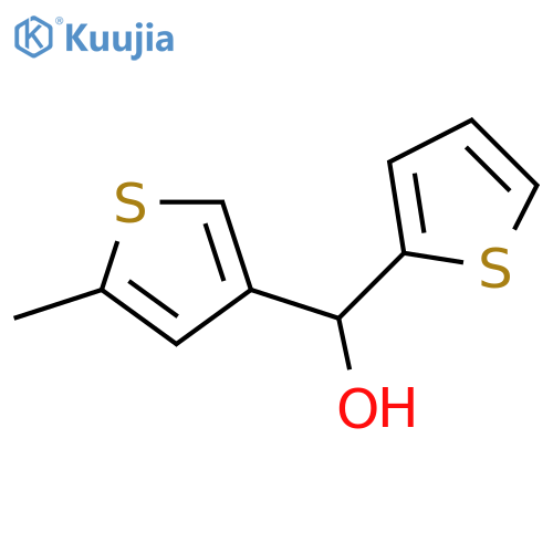 (5-METHYLTHIOPHEN-3-YL)(THIOPHEN-2-YL)METHANOL structure