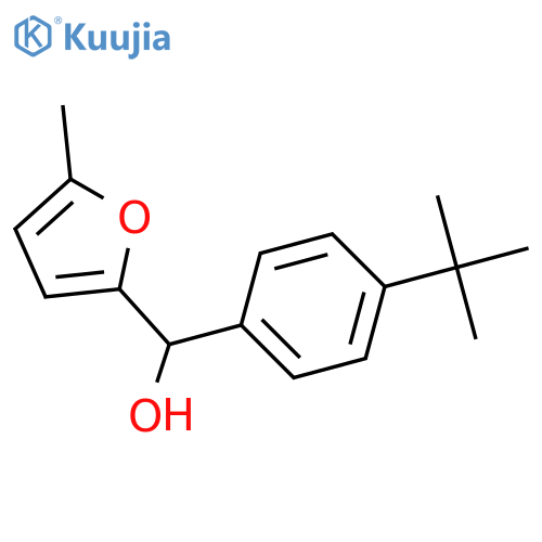 (4-tert-butylphenyl)-(5-methylfuran-2-yl)methanol structure