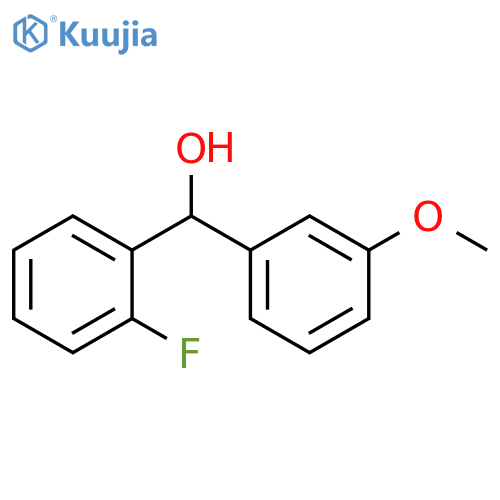 2-Fluoro-α-(3-methoxyphenyl)benzenemethanol structure