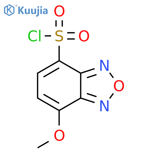 7-Methoxy-2,1,3-benzoxadiazole-4-sulfonyl Chloride structure