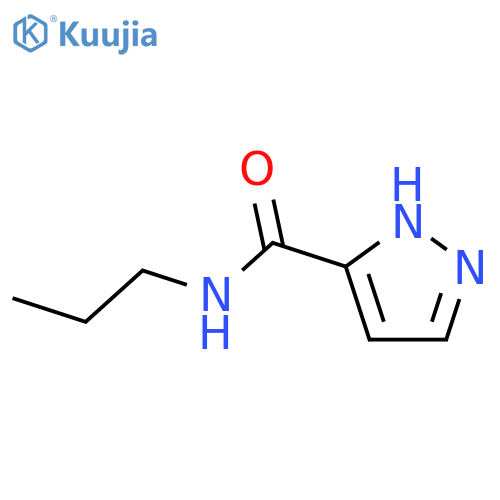 N-propyl-1H-pyrazole-3-carboxamide structure
