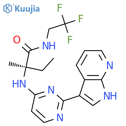 Decernotinib structure