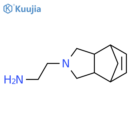 2-{4-azatricyclo5.2.1.0,2,6dec-8-en-4-yl}ethan-1-amine structure