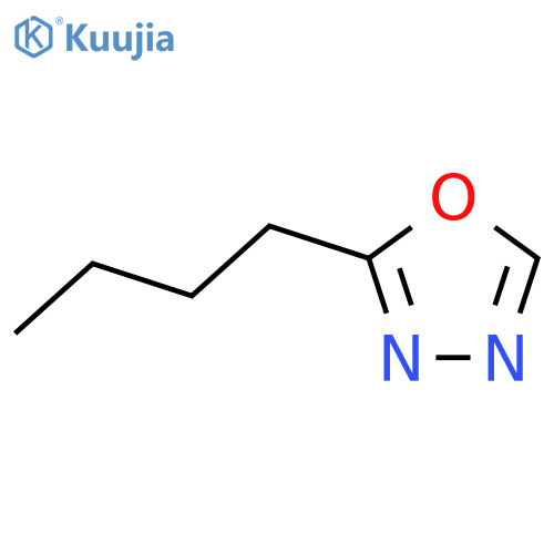 2-butyl-1,3,4-oxadiazole structure