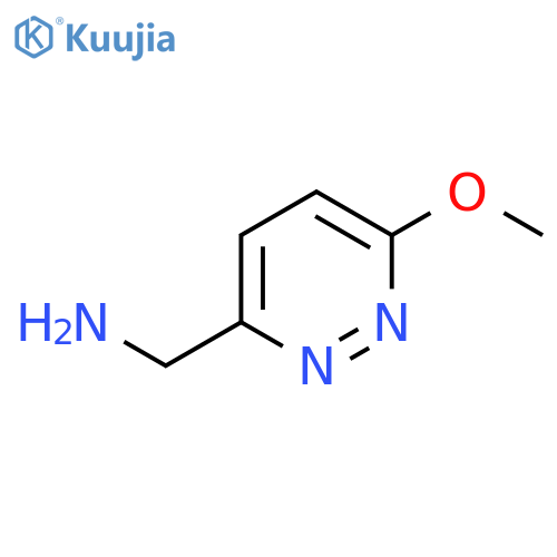 1-(6-methoxypyridazin-3-yl)methanamine structure