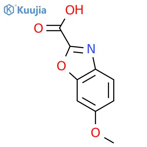 6-methoxy-1,3-benzoxazole-2-carboxylic acid structure