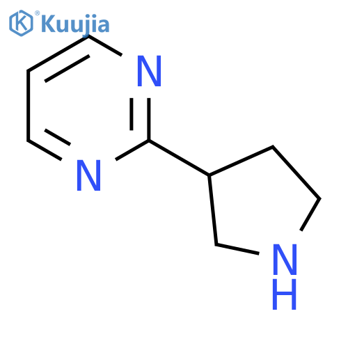 2-(Pyrrolidin-3-YL)pyrimidine structure