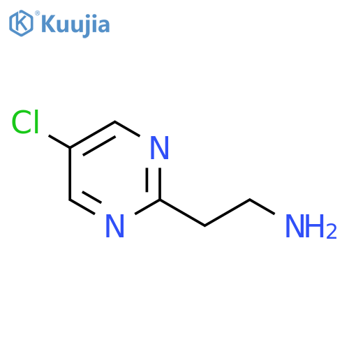 2-(5-chloropyrimidin-2-yl)ethan-1-amine structure