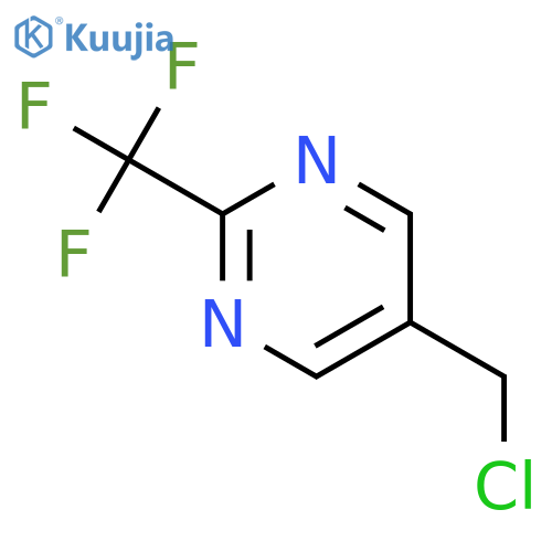 5-(Chloromethyl)-2-(trifluoromethyl)pyrimidine structure