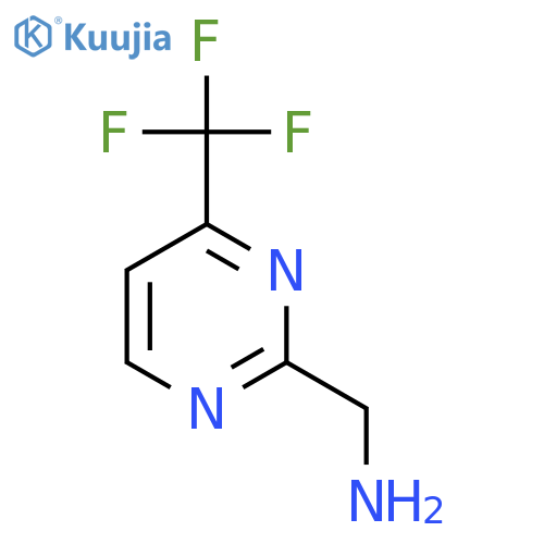 [4-(trifluoromethyl)pyrimidin-2-yl]methanamine structure