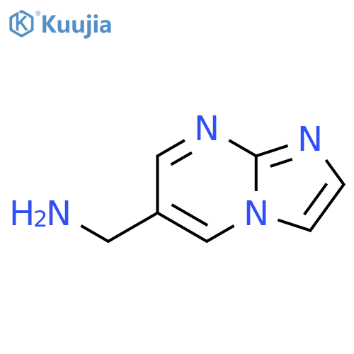 {imidazo1,2-apyrimidin-6-yl}methanamine structure