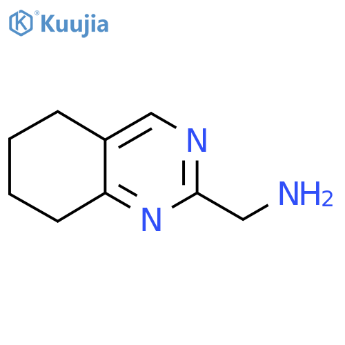 (5,6,7,8-tetrahydroquinazolin-2-yl)methanamine structure