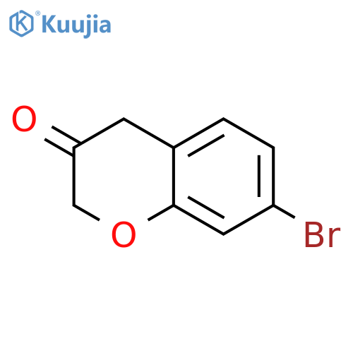 7-Bromochroman-3-one structure