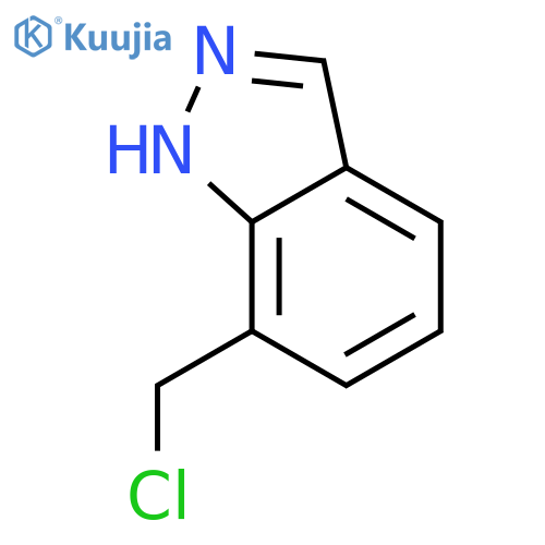 7-(Chloromethyl)-1H-indazole structure