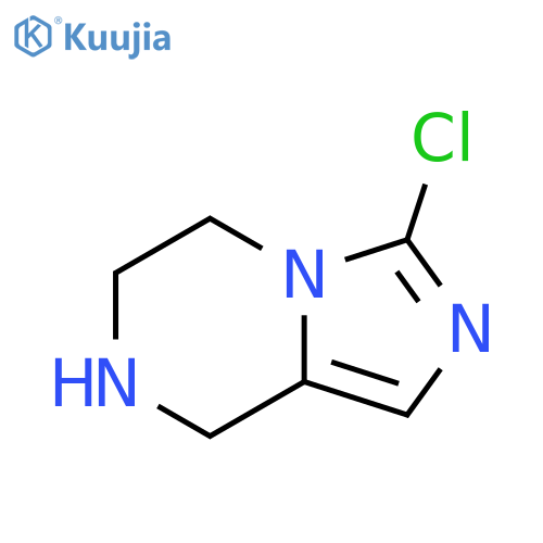 3-Chloro-5,6,7,8-tetrahydroimidazo[1,5-a]pyrazine structure