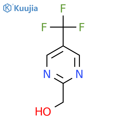 (5-(Trifluoromethyl)pyrimidin-2-YL)methanol structure