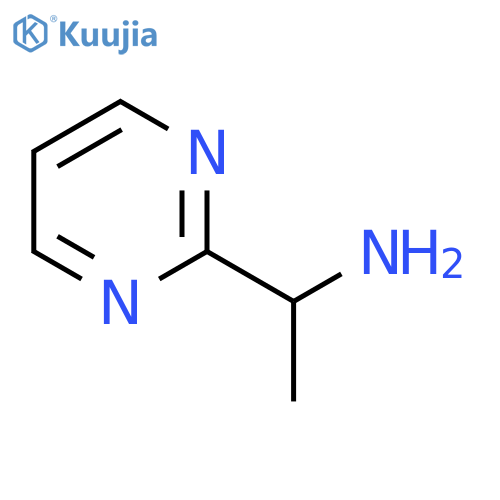 1-(pyrimidin-2-yl)ethan-1-amine structure