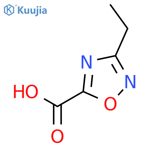 3-ETHYL-1,2,4-OXADIAZOLE-5-CARBOXYLIC ACID structure