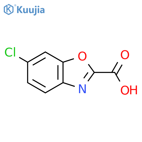 6-Chlorobenzo[D]oxazole-2-carboxylic acid structure