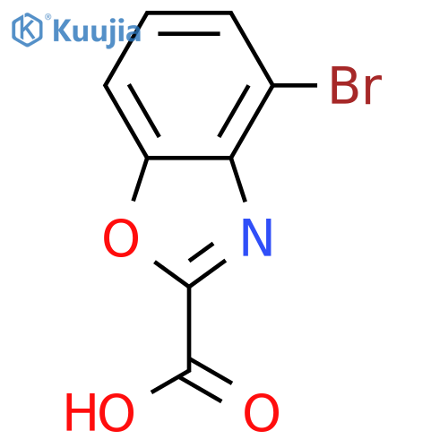4-BromobenzoDoxazole-2-carboxylic Acid structure