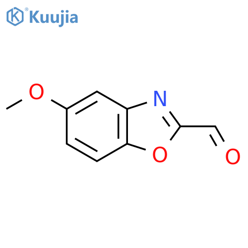 5-Methoxy-1,3-benzoxazole-2-carbaldehyde structure