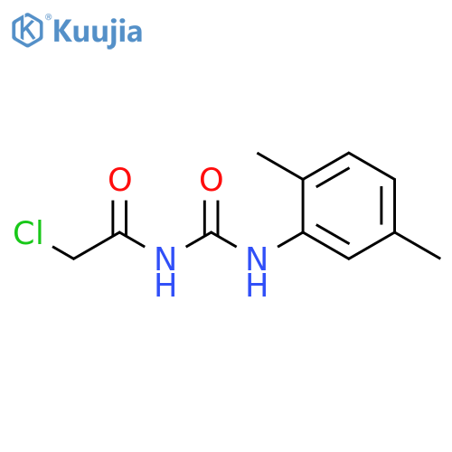 3-(2-CHLOROACETYL)-1-(2,5-DIMETHYLPHENYL)UREA structure