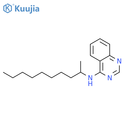4-Quinazolinamine, N-(1-methylnonyl)- structure