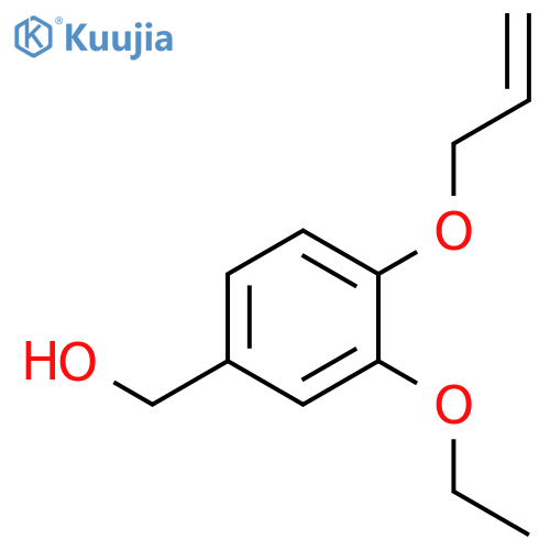 {3-Ethoxy-4-[(prop-2-en-1-yl)oxy]phenyl}methanol structure