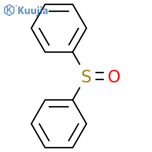 Diphenyl sulfoxide structure