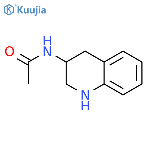 N-(1,2,3,4-tetrahydroquinolin-3-yl)acetamide structure