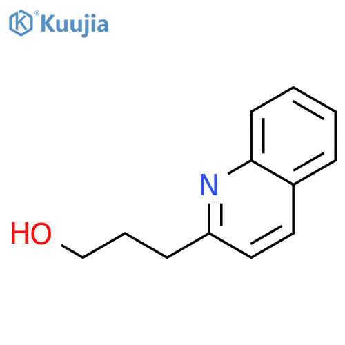 3-(quinolin-2-yl)propan-1-ol structure