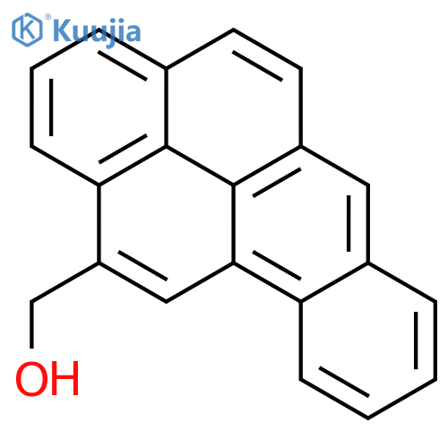 Benzo[a]pyrene-12-methanol(9CI) structure