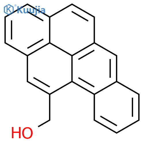 Benzo[a]pyrene-11-methanol(9CI) structure