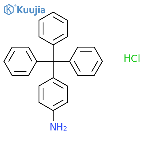 4-Tritylaniline hydrochloride structure