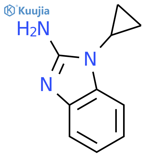 2-Amino-1-cyclopropylbenzimidazole structure