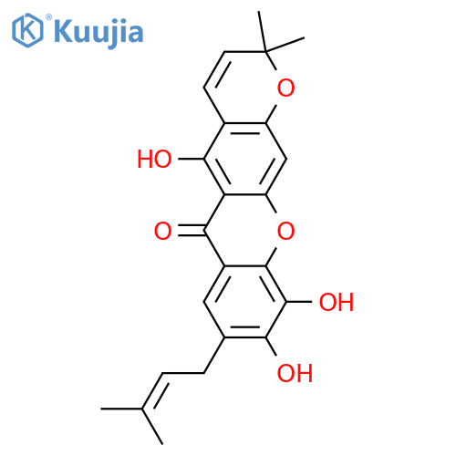7-Prenyljacareubin structure