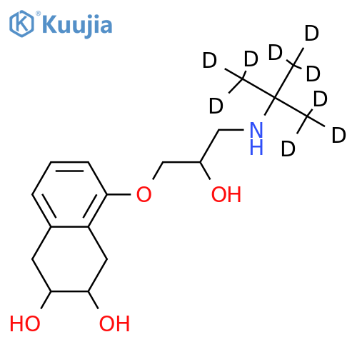 Nadolol (tert-Butyl-d9) (Mixture of Diastereomers) structure