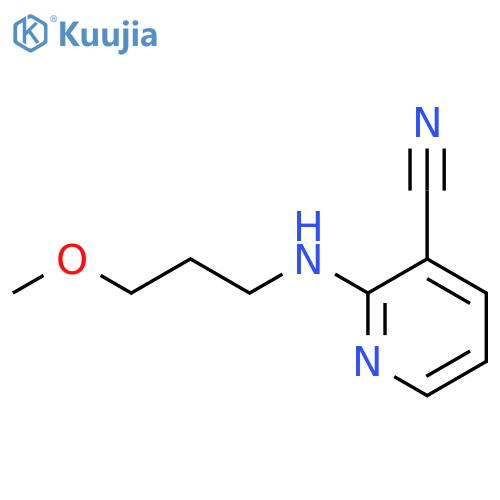 2-(3-Methoxypropyl)aminonicotinonitrile structure