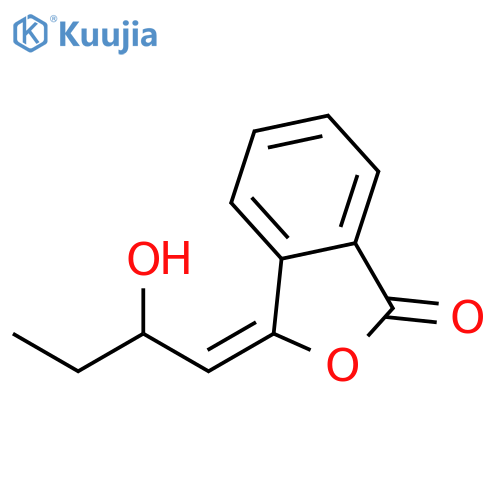 (Z)-3-(2-Hydroxybutylidene)isobenzofuran-1(3H)-one structure