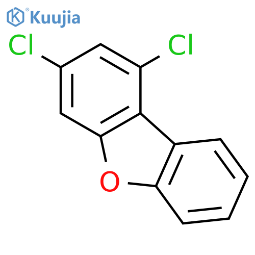 Dibenzofuran,1,3-dichloro- structure