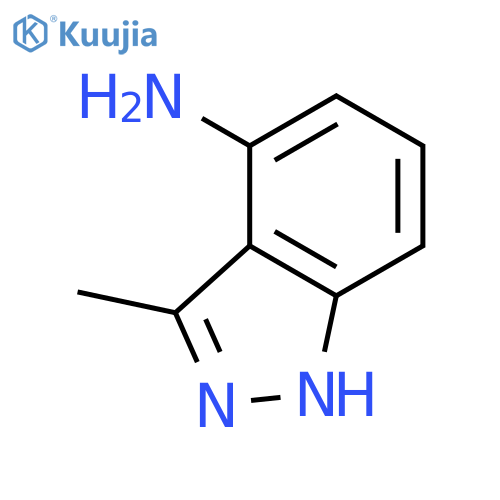 3-methyl-1H-Indazol-4-amine structure