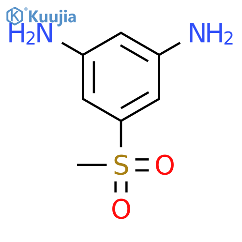 5-(Methylsulfonyl)benzene-1,3-diamine structure
