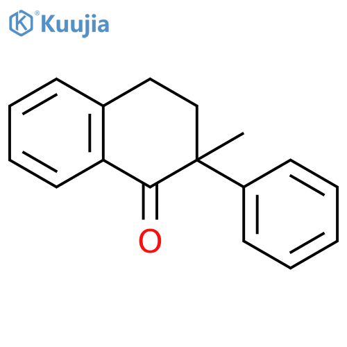 1(2H)-Naphthalenone, 3,4-dihydro-2-methyl-2-phenyl- structure