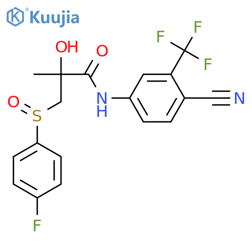 Bicalutamide Sulfoxide structure
