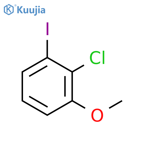 2-Chloro-1-iodo-3-methoxybenzene structure