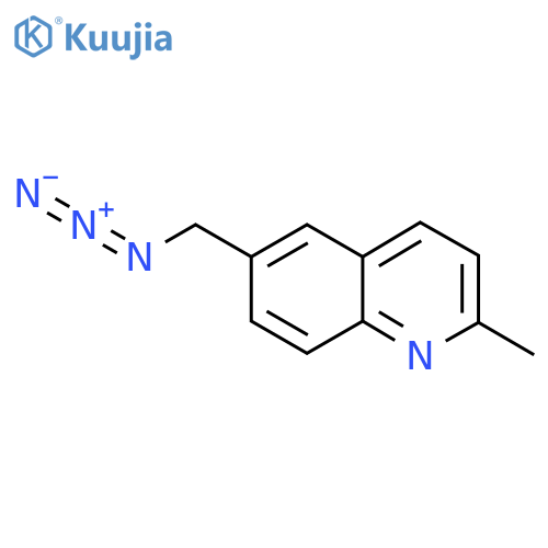 6-(azidomethyl)-2-methylquinoline structure