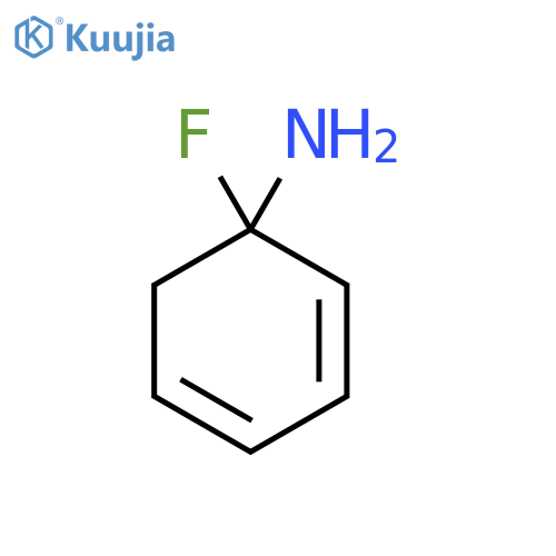 1-Fluorocyclohexa-2,4-dien-1-amine structure