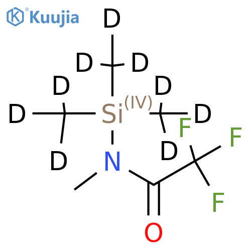 N-Methyl-N-(trimethylsilyl)trifluoroacetamide-d9 structure