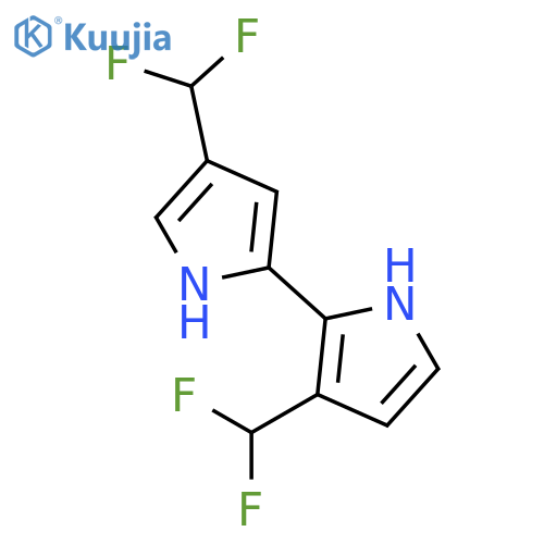 2,2'-Bi-1H-pyrrole, 3,4'-bis(difluoromethyl)- structure