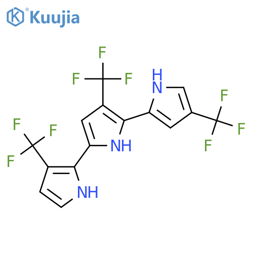 2,2':5',2''-Ter-1H-pyrrole, 3',3'',4-tris(trifluoromethyl)- structure